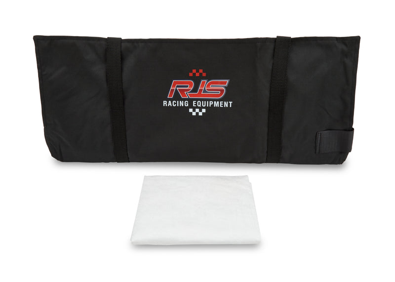 RJS SAFETY Engine Diaper Black Non- SFI 22000101