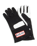 RJS SAFETY Gloves Nomex D/L MD Black SFI-5 600010104