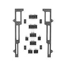 R AND M SPECIALTIES Spark Plug Wire Loom SBC Black 1101-K