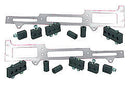 R AND M SPECIALTIES Spark Plug Wire Loom SBC Polished 1101-P