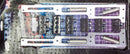 R AND M SPECIALTIES Spark Plug Wire Loom BBC Satin Vertical Style 1102-90-S