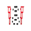 R AND M SPECIALTIES Spark Plug Wire Loom SBF Red 1105-R