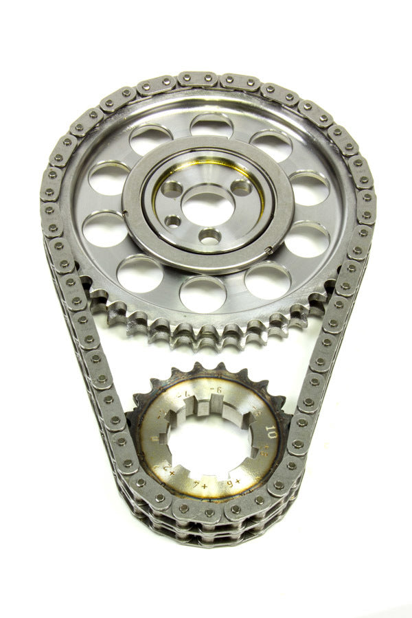 ROLLMASTER-ROMAC SBC Billet Roller Timing Set w/Torr. Bearing CS1040-LB10