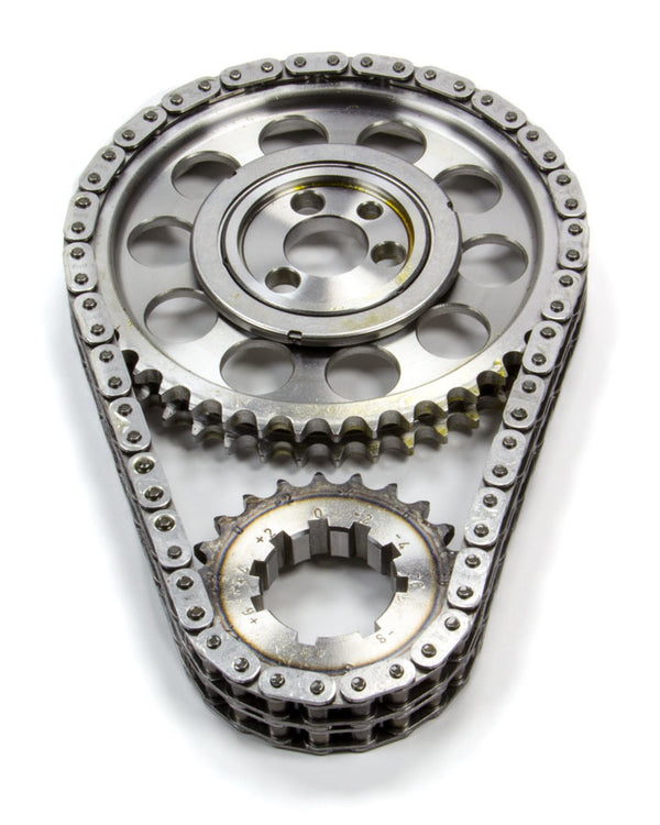 ROLLMASTER-ROMAC SBC Billet Roller Timing Set w/Torr. Bearing CS1040-LB05