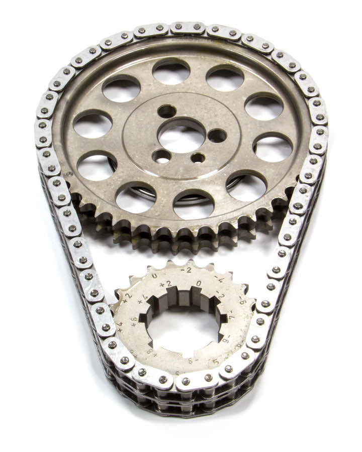 ROLLMASTER-ROMAC SBC Billet Roller Timing Set w/Torr. Bearing CS1050-LB05