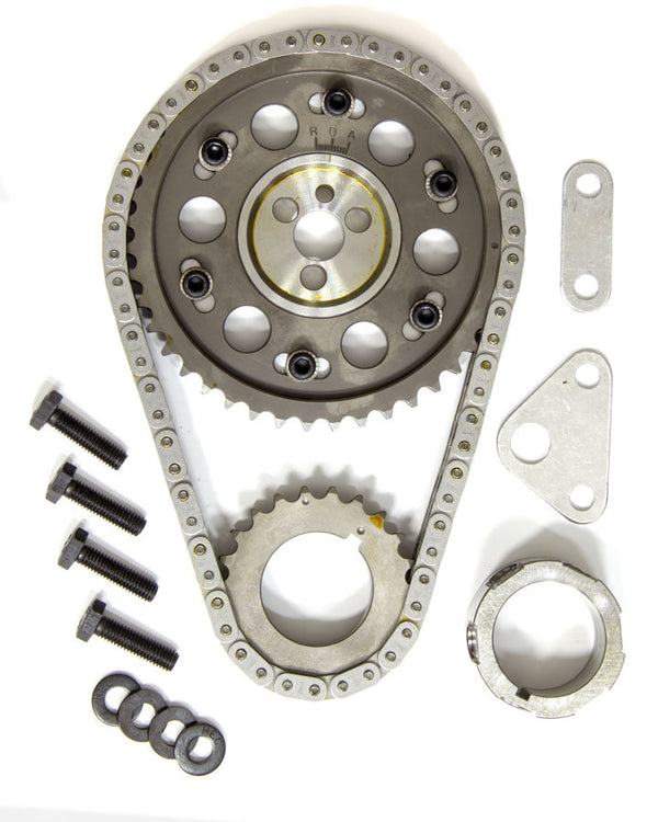 ROLLMASTER-ROMAC GM LS1 Billet Roller Adj Timing Set w/Torr. Brg CS1265