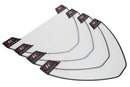RACING OPTICS RealShield Hat Face Shield 4pk ANSI Cert RS15001A-4