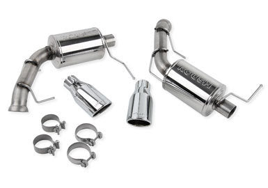ROUSH PERFORMANCE PARTS Exhaust Kit Dual Axle- Back w/ Round Tips 421127