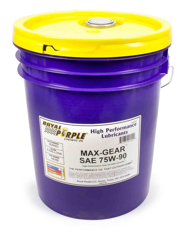 ROYAL PURPLE Gear Oil 5 Gal 75W90 5300