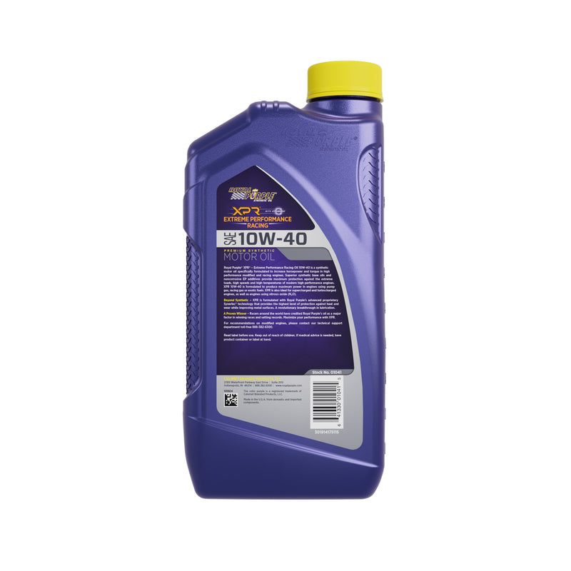ROYAL PURPLE 10w40 XPR RAcing Oil Case 6x1 Quart 6041