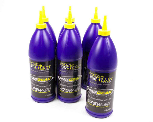 ROYAL PURPLE 75w90 Max Gear Oil Case 6x1 Quart 6300