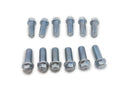 RACING POWER CO-PACKAGED Header Bolt Kit 3/8in Zinc Set Of 12 R0938
