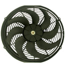 RACING POWER CO-PACKAGED 16In Universal Cooling Fan W/Curved Blades 12V R1016