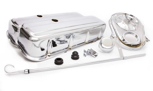 RACING POWER CO-PACKAGED BBC Engine Dress Up Kit w/Tall Valve Covers R3026