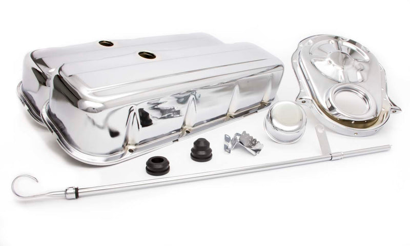RACING POWER CO-PACKAGED BBC Engine Dress Up Kit w/Tall Valve Covers R3026