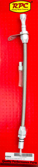 RACING POWER CO-PACKAGED Flexible Trans Dipstick GM TH350 B/H Mount R5004
