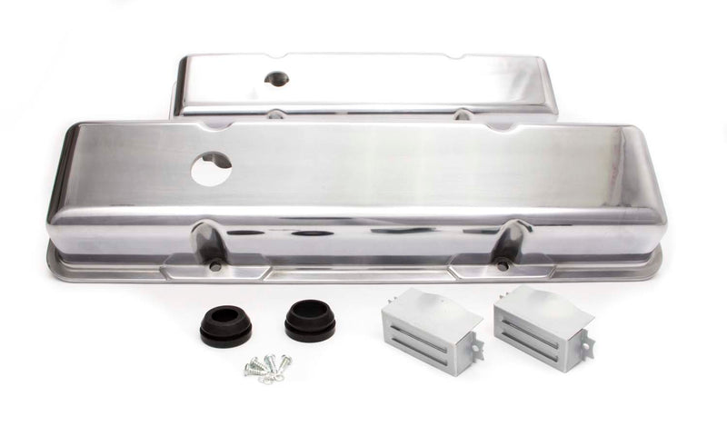 RACING POWER CO-PACKAGED SBC Alum Short V/C Plain Polished R6131-2
