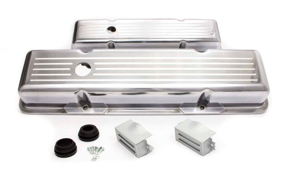 RACING POWER CO-PACKAGED SBC Alum Short V/C Ball Milled Polished R6131