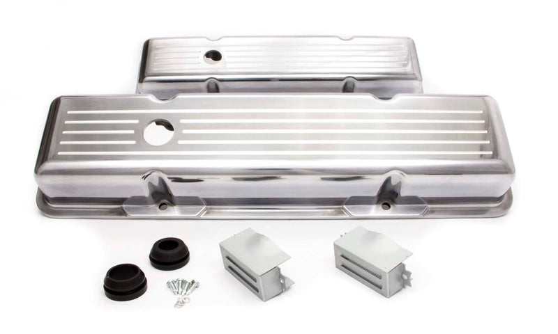 RACING POWER CO-PACKAGED SBC Alum Short V/C Ball Milled Polished R6131