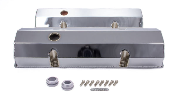 RACING POWER CO-PACKAGED SBC Alum Fabricated Tall V/C Chrome R6145C