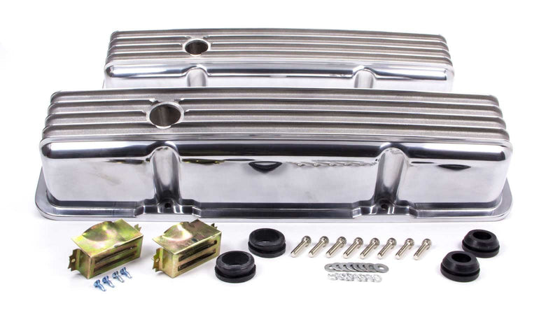 RACING POWER CO-PACKAGED SBC Alum Finned Tall V/C Polished R6181
