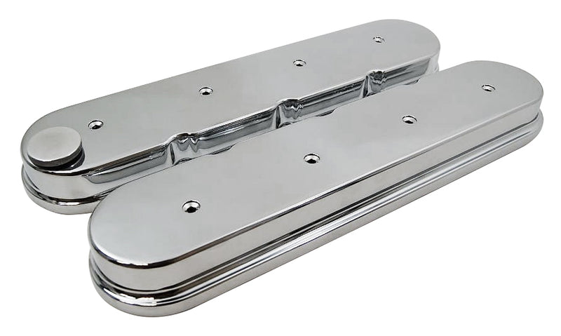 RACING POWER CO-PACKAGED GM LS Cast Aluminum Valve Covers R6369