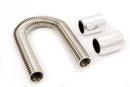 RACING POWER CO-PACKAGED 36in Stainless Hose Kit w/Polished Ends R7307