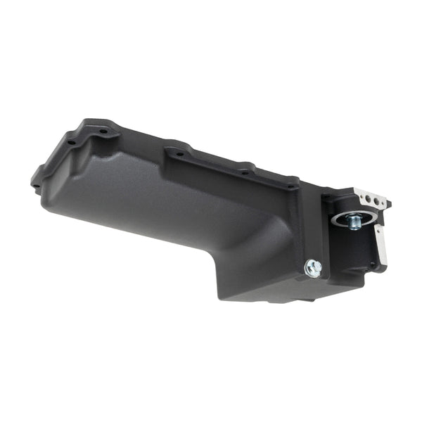 RACING POWER CO-PACKAGED GM LS Engine Aluminum Oil Pan 5.5 Qt. Black R8460BK