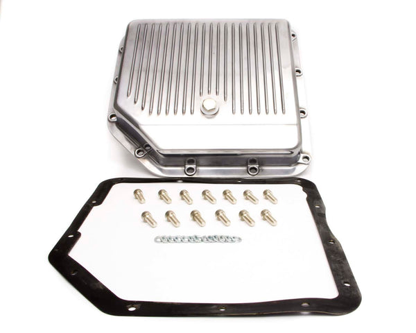 RACING POWER CO-PACKAGED TH350 Aluminum Trans Pan Polished 350 turbo Pan R8491