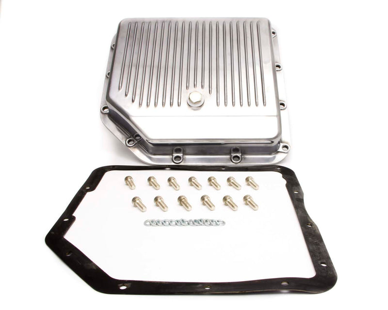 RACING POWER CO-PACKAGED TH350 Aluminum Trans Pan Polished 350 turbo Pan R8491