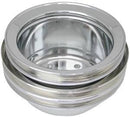 RACING POWER CO-PACKAGED Ford 289 Triple Groove Crankshaft Pulley Chrome R8972