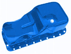 RACING POWER CO-PACKAGED 1965-87 Ford 260-302 Oil Pan Blue R9078P