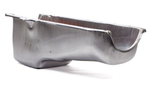 RACING POWER CO-PACKAGED 86- SBC Steel Stock Oil Pan Unplated R9414RAW