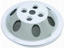 RACING POWER CO-PACKAGED Pol Alum SBC Single Gro ove Pulley R9478POL