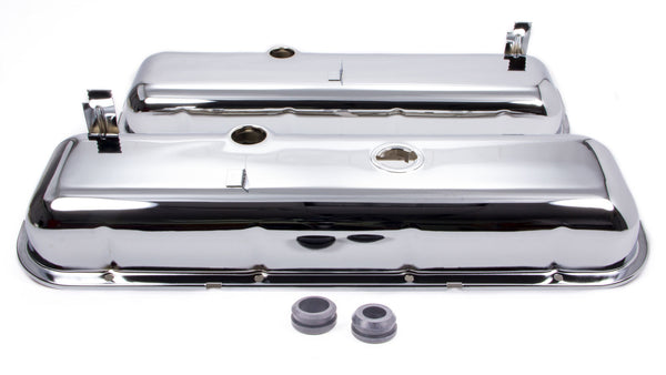 RACING POWER CO-PACKAGED 65-72 BBC Steel Short OEM Style V/C Chrome R9503