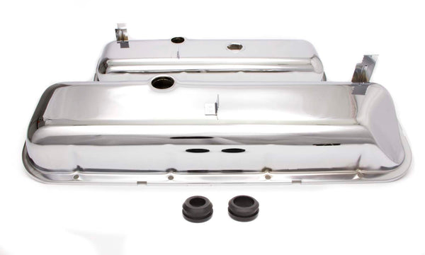 RACING POWER CO-PACKAGED 65-72 BBC Steel Short OEM Style V/C Chrome R9504