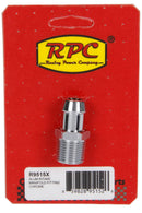 RACING POWER CO-PACKAGED Alum Intake Manifold Fi itting 1/2 to 5/8In Barb R9515X
