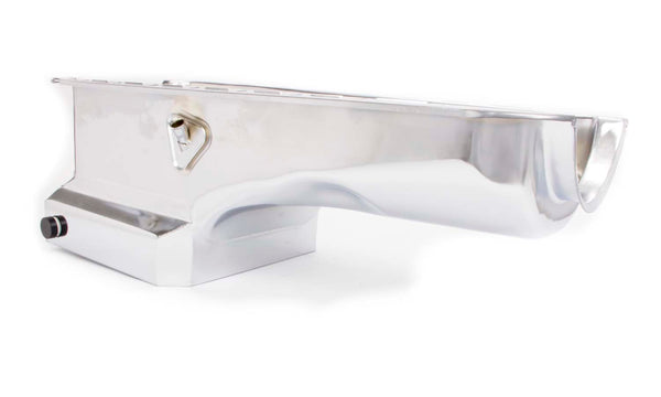 RACING POWER CO-PACKAGED 65-95 BBC Steel Drag Race Oil Pan Chrome R9728