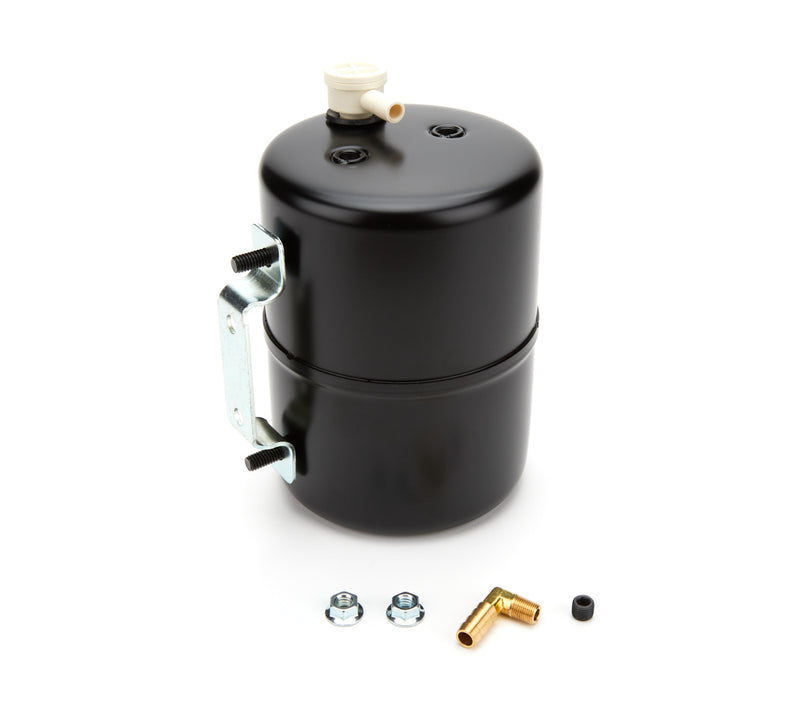RACING POWER CO-PACKAGED Black Steel Vacuum System Reservoir Tank R9970