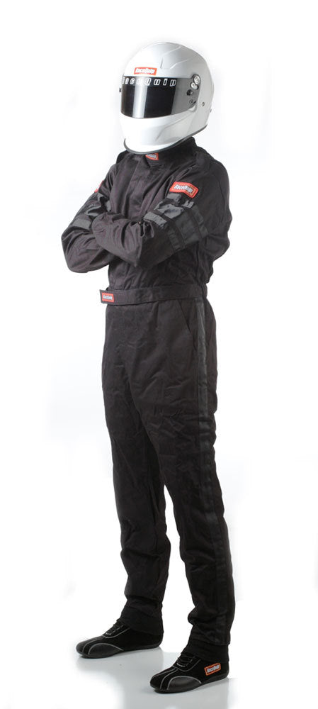RACEQUIP Black Suit Single Layer XXX-Large 110008RQP