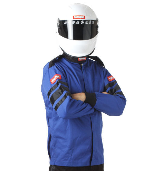 RACEQUIP Blue Jacket Single Layer X-Large 111026RQP