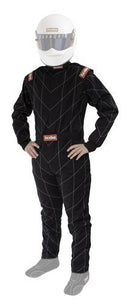 RACEQUIP Suit Chevron Black Medium Tall SFI-1 130904RQP
