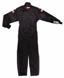 RACEQUIP Black Suit Single Layer Kids X-Large Black Trim 1959996RQP