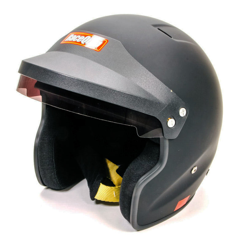 RACEQUIP Helmet Open Face X-Large Black SA2020 256006RQP