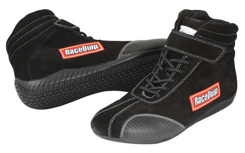 RACEQUIP Shoe Ankletop Black Size 12 SFI 30500120RQP