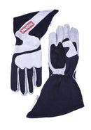 RACEQUIP Gloves Outseam Black/ Gray Medium SFI-5 359603RQP