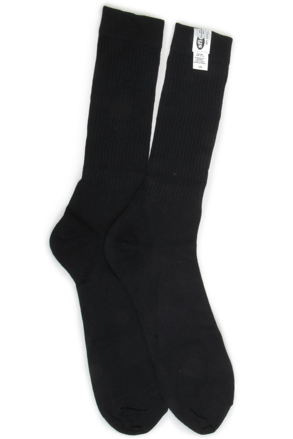 RACEQUIP Socks FR Large 10-11 Black SFI 3.3 411995RQP