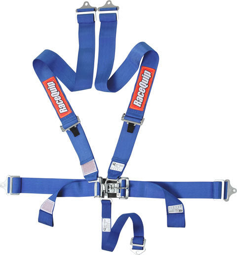 RACEQUIP 5pt Harness Set L&L Blue SFI 711021RQP
