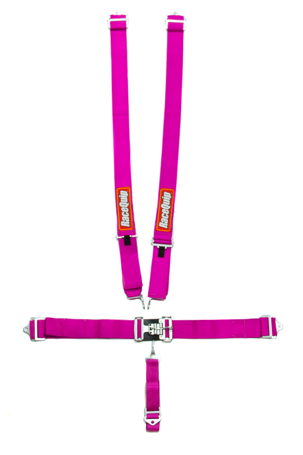 RACEQUIP 5pt Harness Set L&L Pink SFI 711081RQP