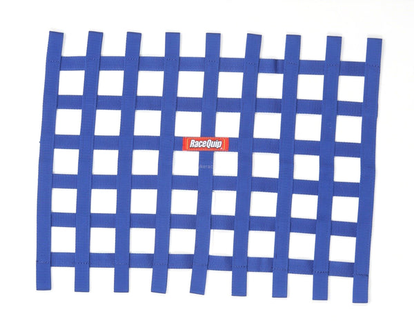 RACEQUIP Ribbion Window Net Blue Non-SFI 721025RQP